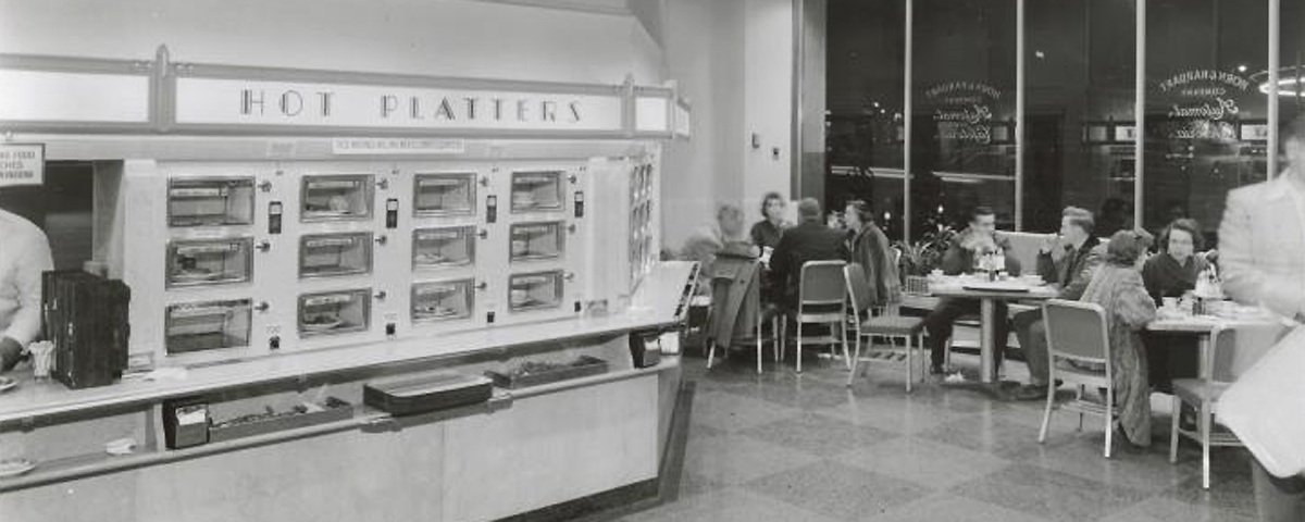 automat restaurant in New York City 20th c.