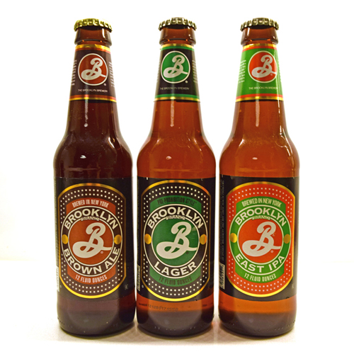 3 bottles of Brooklyn Beer